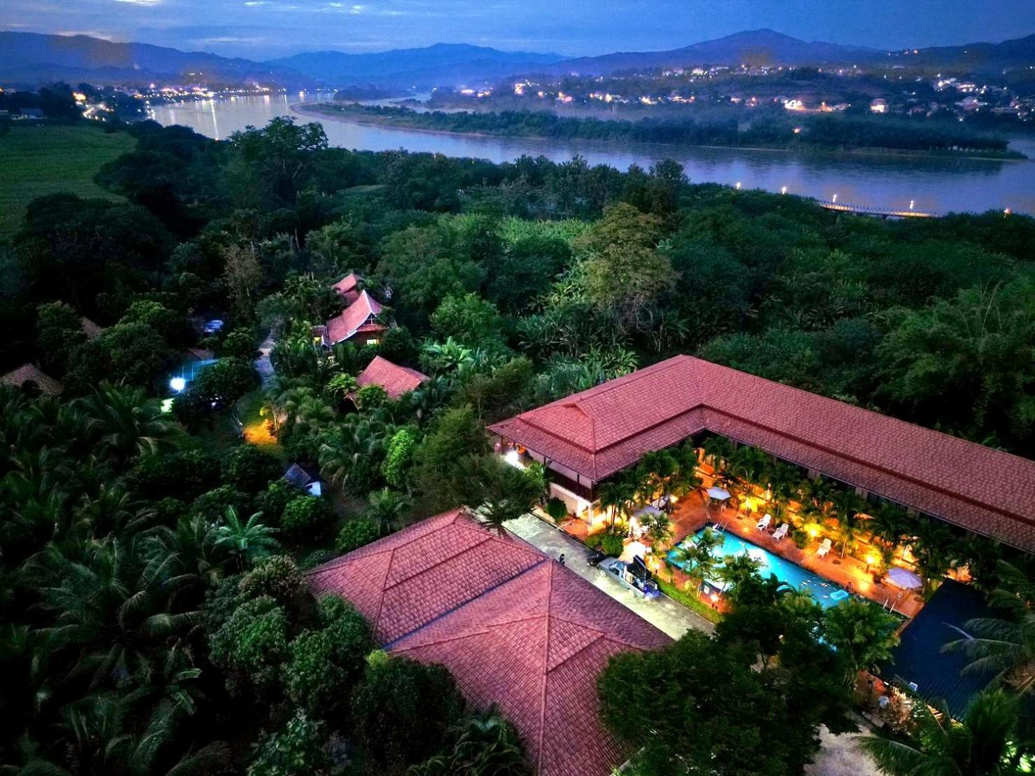 Siam Tara Resort Chiangkhong Chiang Khong Exterior foto